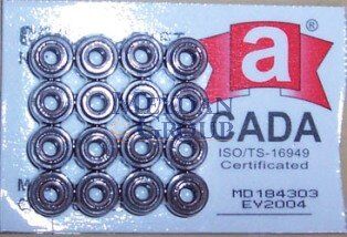 MITSUBISHI CARISMA- 97/00; SUPAP LASTIGI SET 16 ADET (EV2004)(4G92) 1.6CC (CADA)