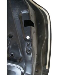 FORD FOCUS- SD/HB- 05/07; ARKA KAPI KOMPLE SOL SIYAH/ICELI (BFN)