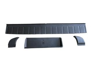 MAZDA BT 50- PICK UP- 07/12; ARKA TAMPON ÜST PLASTIGI SET(4 PARÇA)(YAN SANAYI TAMPON IÇIN)