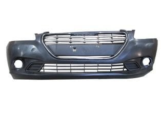 PEUGEOT 301- 13/16; ÖN TAMPON SIYAH (PANJURLU/SIS BRAKETLI/NIKELAJ ÇITALI/ÇEKI KAPAKLI)