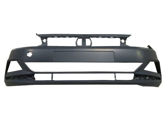 VOLKSWAGEN POLO- 7- 17/21; ÖN TAMPON SIYAH (SIS/PANJUR DELIKLI/SENSÖR DELIKSIZ)(TYG)