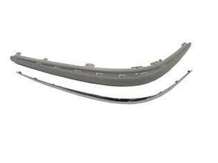 MERCEDES E CLASS- W211- 03/06; ÖN TAMPON BANDI SOL GRI ASTARLI/NIKELAJ ÇITALI SENSÖR DELIKSIZ (TYG)