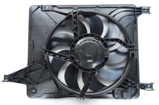 NISSAN QASHQAI- J10- 07/09; RADYATÖR FAN DAVLUMBAZI RESISTANSLI 9 KANAT (DIZEL TIP) (TW)