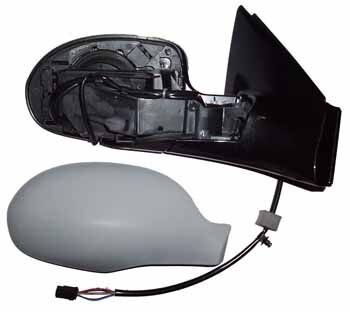 CITROEN C5- 01/05; KAPI AYNASI SAG ELEKTRIKLI/ISITMALI/SENSÖRLÜ 6FISLI GRI KAPAKLI (TW)