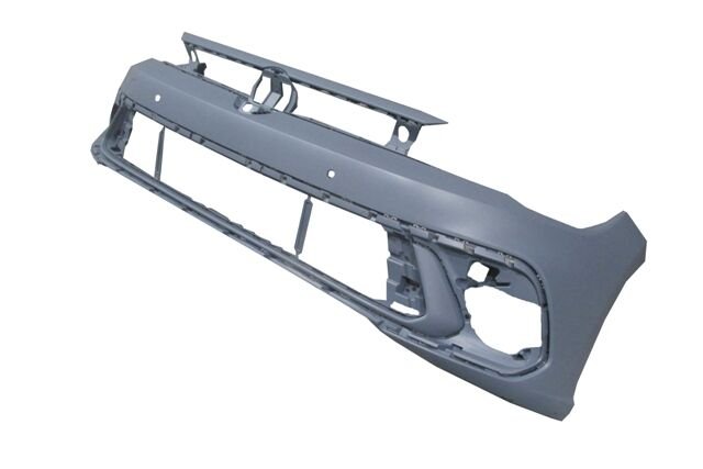 VOLKSWAGEN POLO- 8- 21/25; ÖN TAMPON ASTARLI GRI/BRAKETLI/2 SENSÖR DELIKLI (TYG)