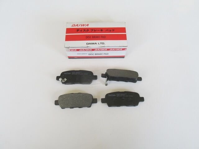 NISSAN QASHQAI- J10- 07/13; ARKA FREN BALATASI 1,5 (DISK) (105.5X38X14) (5 KISILIK) (DAIWA)