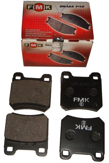 OPEL OMEGA- A- 86/94; ARKA FREN BALATASI (DISK)(10LU)(61,4X61,2X15) (FMK)