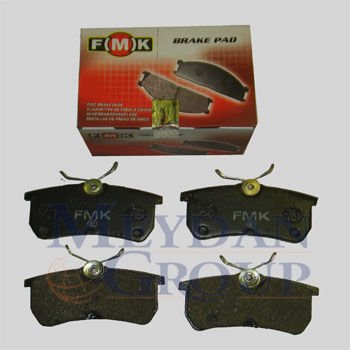 FORD FIESTA- 13/17; ARKA FREN BALATASI 1,0/1,4/1,5/1,6 (DISK) (87,2X42,5X13) (FMK)