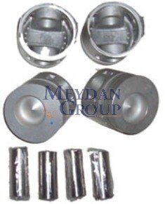 MITSUBISHI CANTER- FE449- 90/97; PISTON SET 0.50 (4D34) 3.9cc (104.5X2.5X2X4) (TIK)