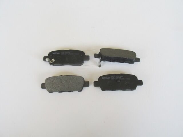 NISSAN JUKE- 11/19; ARKA FREN BALATASI 1,2/1,5/1,6 (DISK) (105.4X38X14)(DAIWA)
