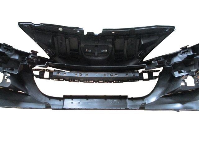 PEUGEOT 207- 09/12; ÖN TAMPON SIYAH (SIS/PANJUR DELIKLI) (TYG)