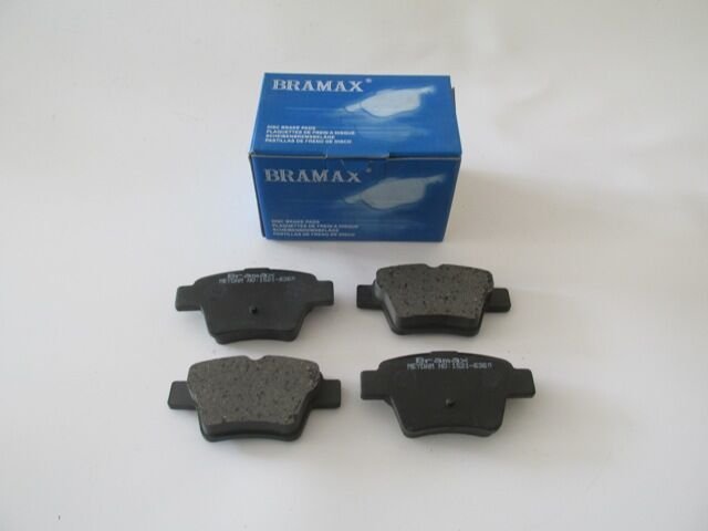 PEUGEOT 307- 06/08; ARKA FREN BALATASI (KABLOSUZ)(DISK) (94.5x46.77x16.9)(BRAMAX)