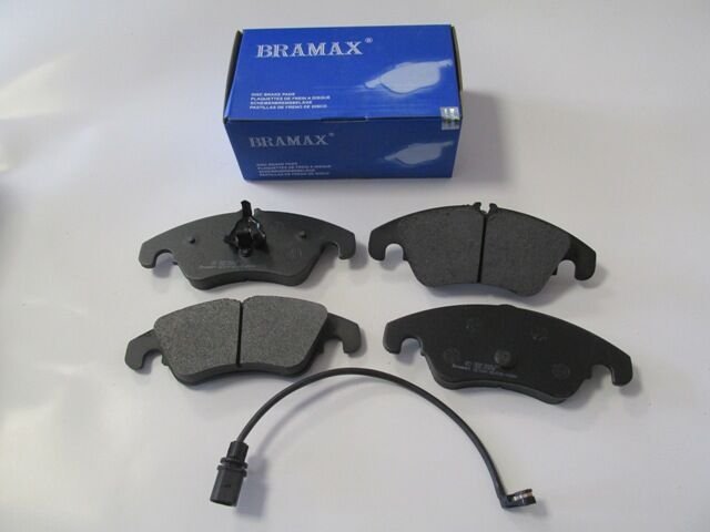 AUDI A5- 08/12; ÖN FREN BALATASI 1,8/2,0/2,7(1KABLOLU)(DISK)(155x66.6x19.6/15;5.3x71.9x18.8)(BRAMAX)