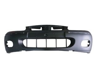 ROVER 200/214/216- 95/00; ÖN TAMPON SIYAH (YUVARLAK SIS/BANT DELIKLI) (TYG)