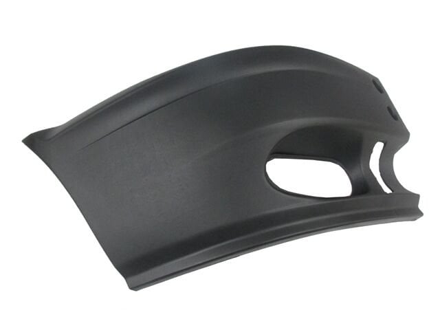 FORD TRANSIT- V184- 02/06; ÖN TAMPON UCU SAG SIYAH (SIS DELIKLI) (EUROBUMP)