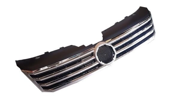 VOLKSWAGEN PASSAT- B7- 11/14; ÖN PANJUR SIYAH NIKELAJ ÇITALI (GRI ÇERÇEVELI) (TW)