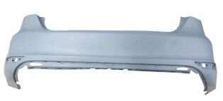 VOLKSWAGEN JETTA- 6- 11/14; ARKA TAMPON GRI (SENSÖR DELIKLI/KARLIKSIZ) (TW)