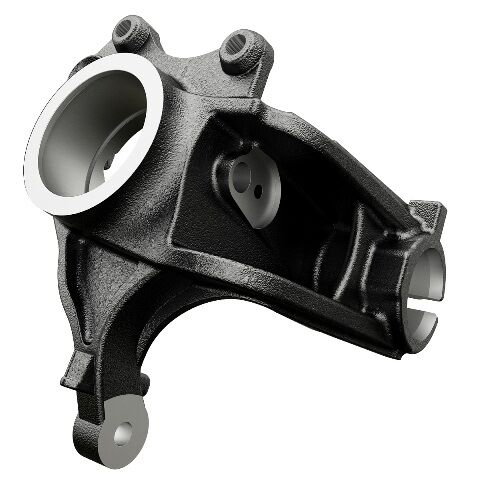 PEUGEOT 207- 06/12; ÖN AKS TASIYICI SOL (47 MM)