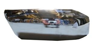 NISSAN SKYSTAR- PICK UP- D22- 97/02; ÖN TAMPON UCU SAG NIKELAJLI (FPI)