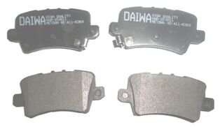 HONDA CIVIC- HB- 06/09; ARKA FREN BALATASI (DISK)(95.7x40,7x14.5)(DAIWA)