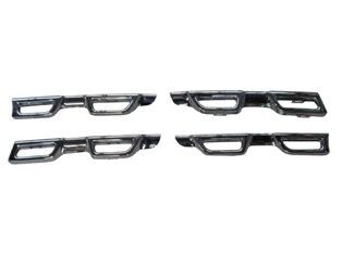 DACIA DUSTER- 14/17; ÖN PANJUR DIS NIKELAJI SET 4 PARÇA (ÜST/ALT SAG-SOL)