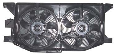MERCEDES ML CLASS- W163- 98/05; KLIMA FAN DAVLUMBAZI KOMPLE (ÇIFTLI) ML320/430(7+7 KANAT)