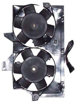FORD TRANSIT- V184- 02/06; KLIMA FAN DAVLUMBAZI KOMPLE ÇIFTLI MOTORSUZ (TRAVELLER TIPI) (TW)