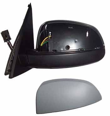 OPEL MERIVA- 03/06; KAPI AYNASI SOL ELEKTRIKLI ISITMALI (GRI KAPAKLI) (5FISLI) (TW)