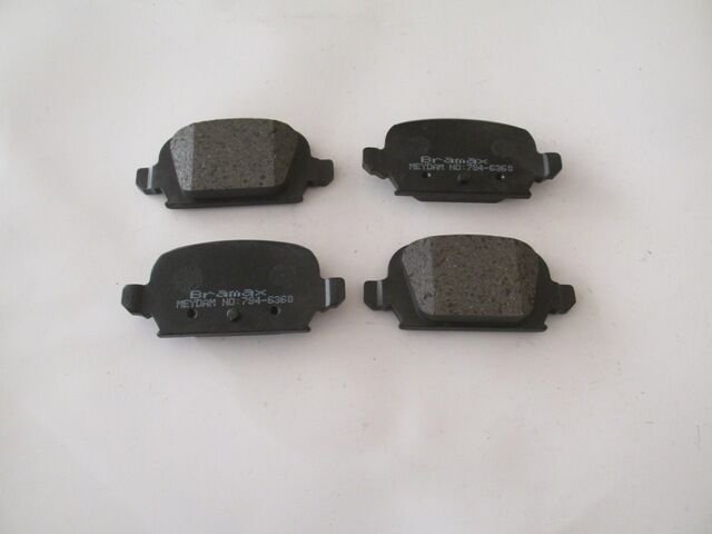 OPEL CORSA- C- 00/03; ARKA FREN BALATASI 1,4cc (DISK)(95,5X43,9X13,8)(BRAMAX)