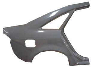 AUDI A6- 98/01; ARKA ÇAMURLUK SAG TAVANA KADAR (YAKIT DEPO DELIKLI) GRI (BFN)