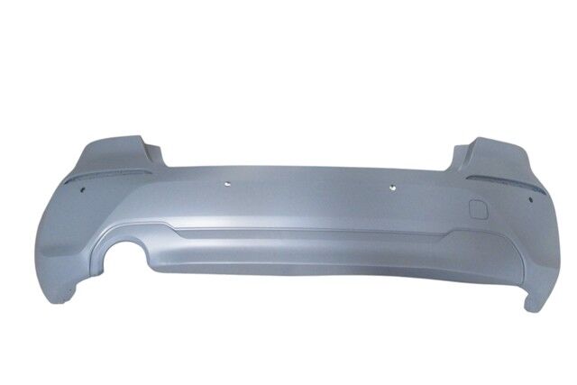 BMW 1 SERI- F40- 20/22; ARKA TAMPON ASTARLI GRI (4 SENSÖR DELIKLI/ÇEKI DEMIRI KAPAKLI)(TYG)