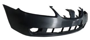 NISSAN ALMERA- N16- SD/HB- 04/06; ÖN TAMPON SIYAH (ASTARLI/SIS DELIKLI/BANTSIZ TIP) (FPI)