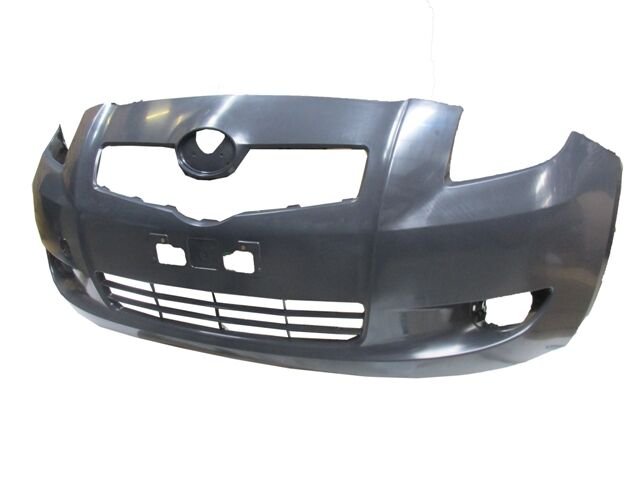 TOYOTA YARIS- 06/09; ÖN TAMPON SIYAH (SIS DELIKLI) (TYG)