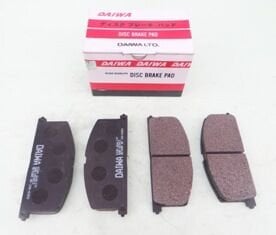 TOYOTA CORONA- AT171- 89/92; ÖN FREN BALATASI (DISK)(119,8X47,5X15)(DAIWA)