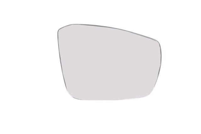 SKODA OCTAVIA- 13/17; AYNA CAMI SAG (ISITMALI)